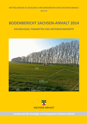 Abbildung: Titelseite Bodenbericht Sachsen-Anhalt 2014