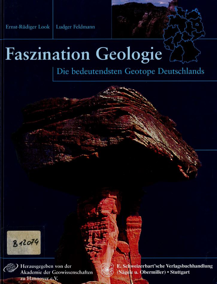Abbildung Deckblatt der Publikation: "Faszination Geologie – Die bedeutendsten Geotope Deutschlands" (2006)